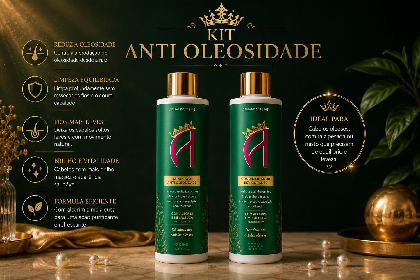Armanda's Line Anti Öligkeit